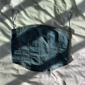 💙 ardene denim tube top 💙
